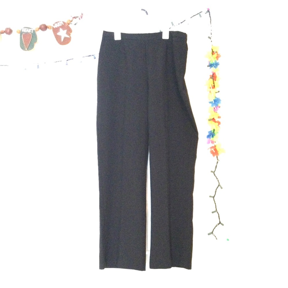 Womens Passion of Essence Black Wide Leg dress pants. Size 12.